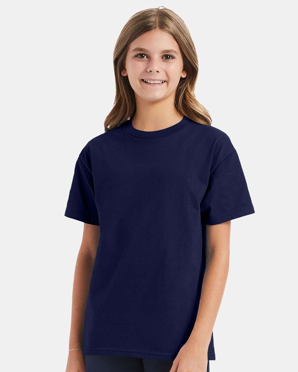 Youth Authentic Crewneck T-Shirt for School Wear & Everyday Casual Wear